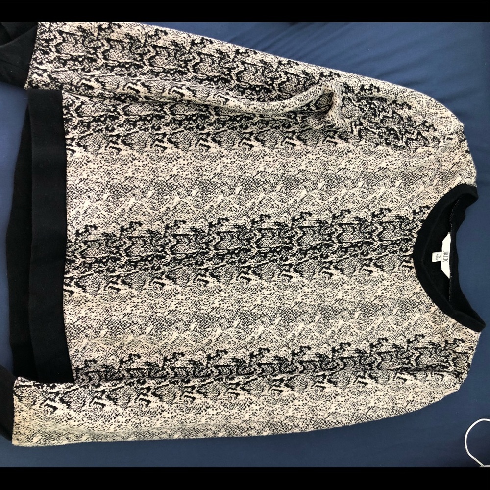 Jack snakeskin sweater